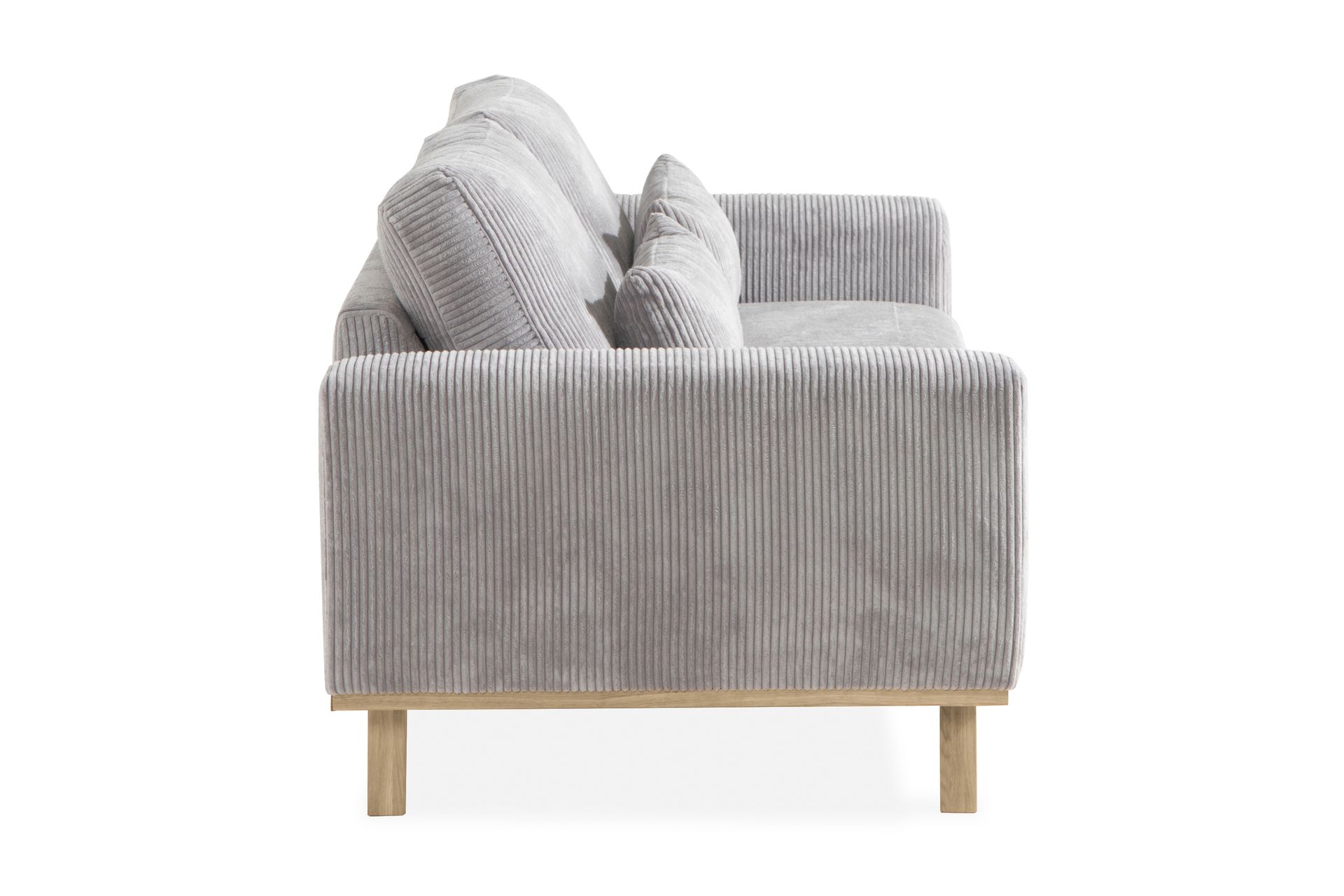 Copenhagen 2-seters Manchestersofa - Lys grå - Møbler - Sofaer - 2 seter sofa