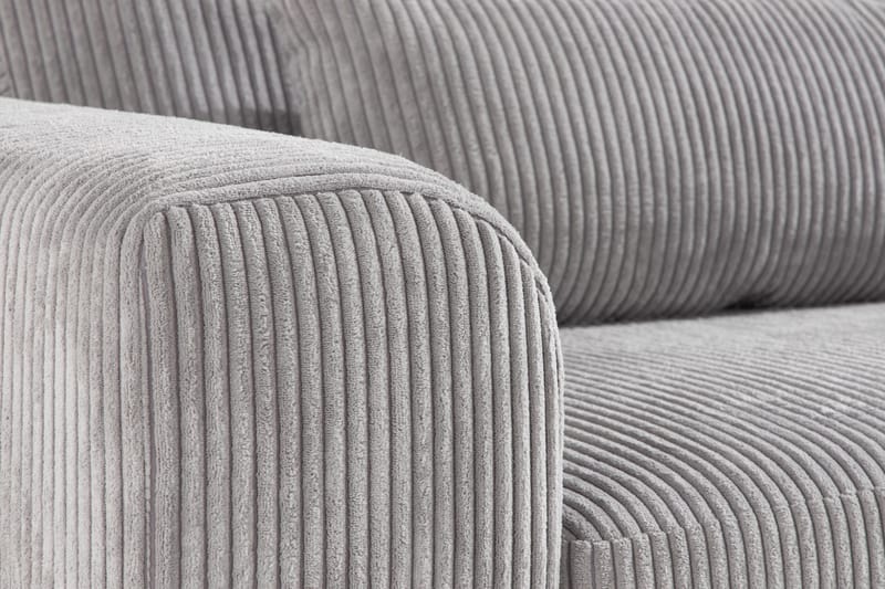 Copenhagen 2-seters Manchestersofa - Lys grå - Møbler - Sofaer - 2 seter sofa