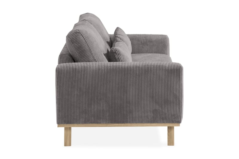 Copenhagen 2-seters Manchestersofa - Mørk grå - Møbler - Sofaer - 2 seter sofa
