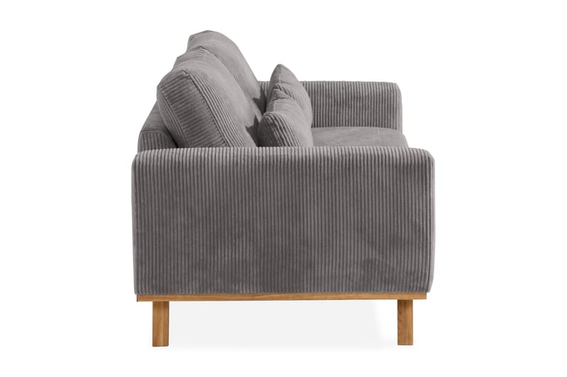 Copenhagen 2-seters Manchestersofa - Mørk grå - Møbler - Sofaer - 2 seter sofa