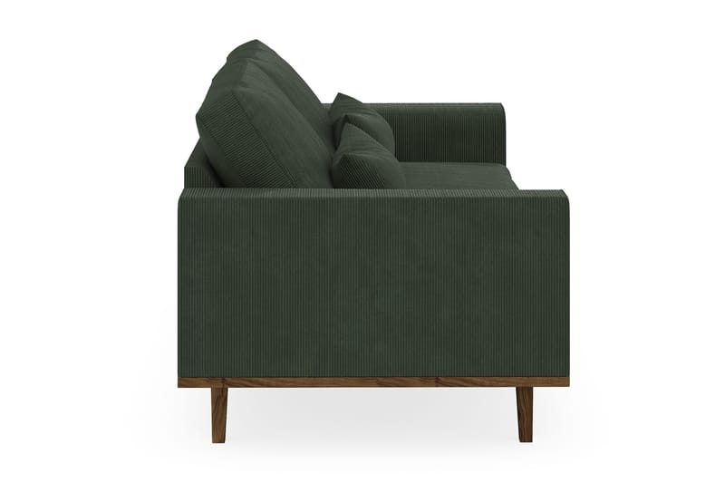 Copenhagen 2-seters Manchestersofa - Mørk grønn - Møbler - Sofaer - 2 seter sofa