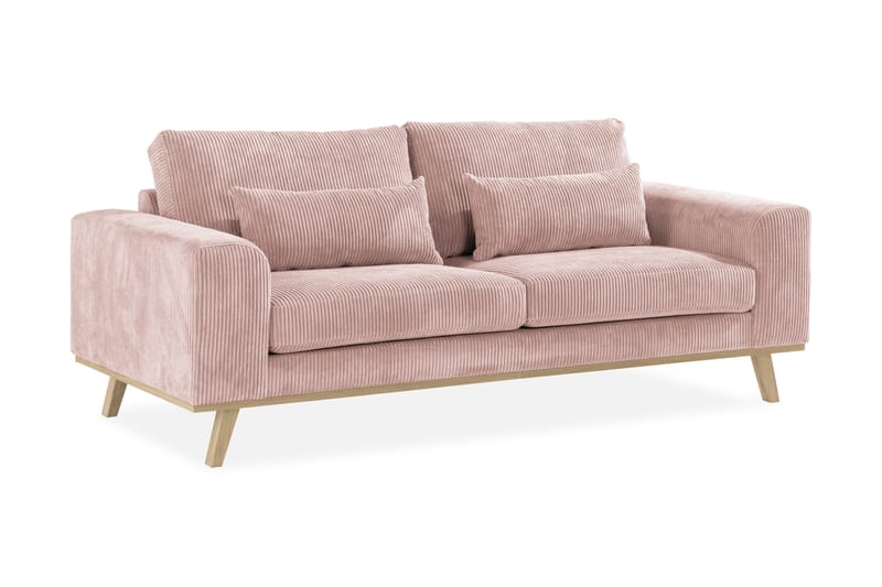 Copenhagen 2-seters Manchestersofa - Rosa - Møbler - Sofaer - 2 seter sofa