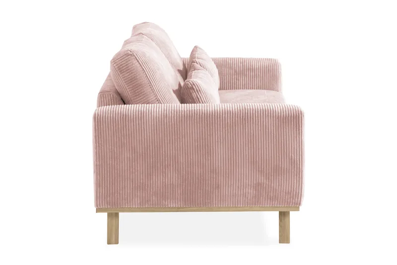Copenhagen 2-seters Manchestersofa - Rosa - Møbler - Sofaer - 2 seter sofa