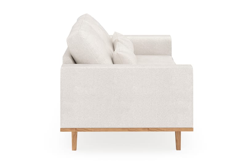 Copenhagen 2-seters Sofa i Bouclé - Hvit - Møbler - Sofaer - 2 seter sofa