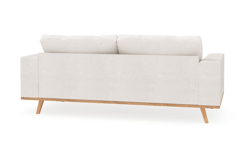 Copenhagen 2-seters Sofa i Bouclé - Hvit - Møbler - Sofaer - 2 seter sofa
