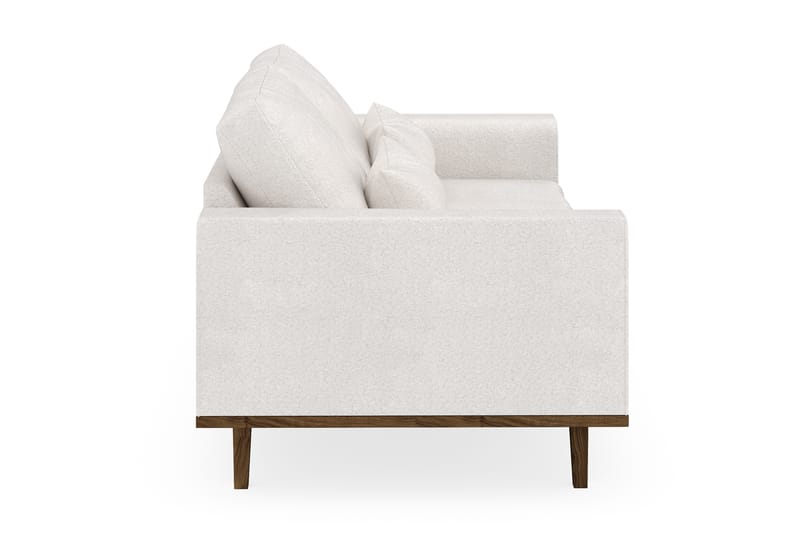 Copenhagen 2-seters Sofa i Bouclé - Hvit - Møbler - Sofaer - 2 seter sofa