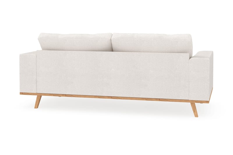 Copenhagen 2-seters Sofa i Bouclé - Hvit - Møbler - Sofaer - 2 seter sofa