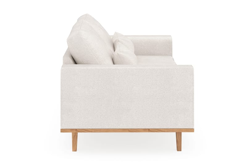 Copenhagen 2-seters Sofa i Bouclé - Hvit - Møbler - Sofaer - 2 seter sofa