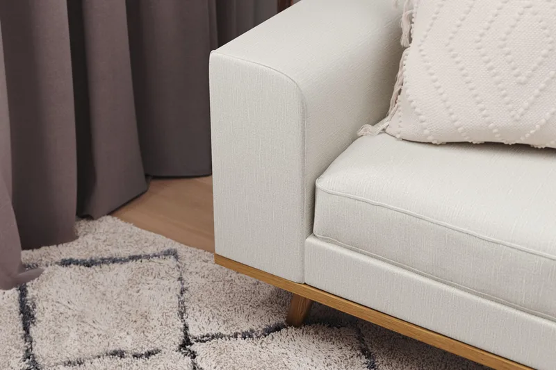 Copenhagen 2-seters Stoffsofa - Beige - Møbler - Sofaer - 2 seter sofa