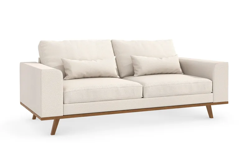 Copenhagen 2-seters Stoffsofa - Beige - Møbler - Sofaer - 2 seter sofa