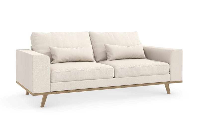 Copenhagen 2-seters Stoffsofa - Beige - Møbler - Sofaer - 2 seter sofa