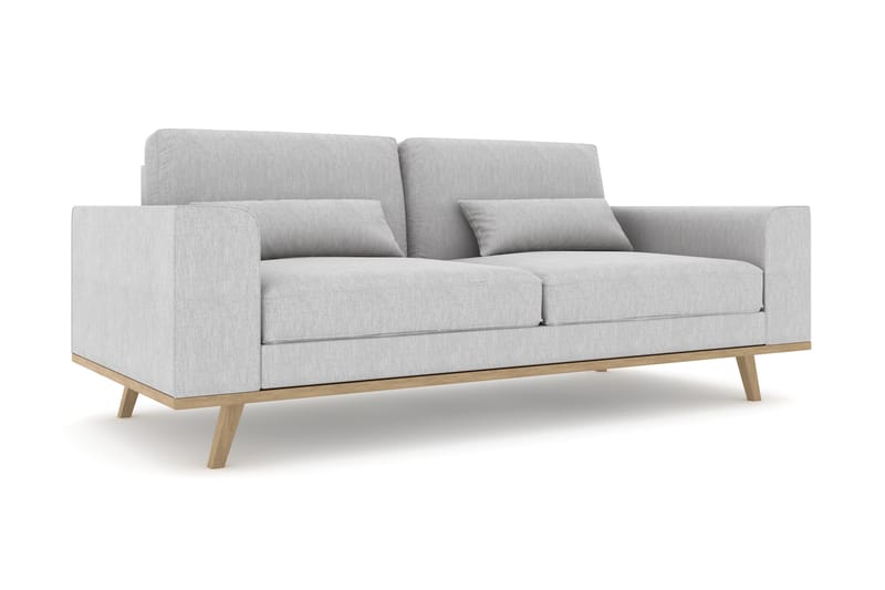 Copenhagen 2-seters Stoffsofa - Grå - Møbler - Sofaer - 2 seter sofa