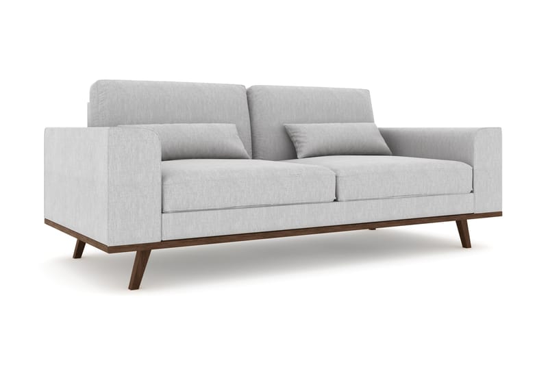 Copenhagen 2-seters Stoffsofa - Grå - Møbler - Sofaer - 2 seter sofa