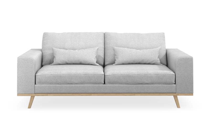 Copenhagen 2-seters Stoffsofa - Lys grå - Møbler - Sofaer - 2 seter sofa