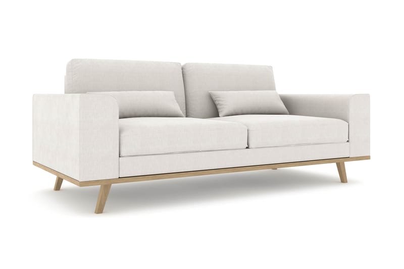 Copenhagen 2-seters Stoffsofa - Lys grå - Møbler - Sofaer - 2 seter sofa
