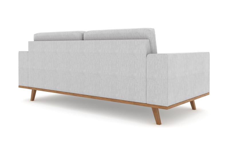 Copenhagen 2-seters Stoffsofa - Lys grå - Møbler - Sofaer - 2 seter sofa