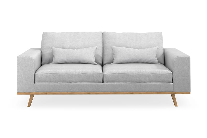 Copenhagen 2-seters Stoffsofa - Lys grå - Møbler - Sofaer - 2 seter sofa