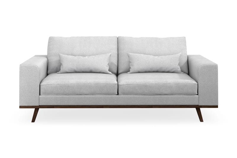 Copenhagen 2-seters Stoffsofa - Lys grå - Møbler - Sofaer - 2 seter sofa