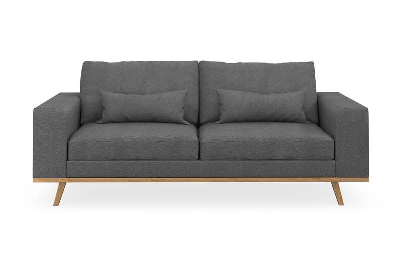 Copenhagen 2-seters Stoffsofa - Mørk grå - Møbler - Sofaer - 2 seter sofa