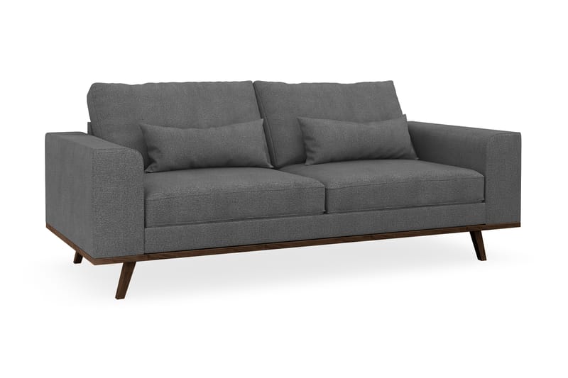 Copenhagen 2-seters Stoffsofa - Mørk grå - Møbler - Sofaer - 2 seter sofa