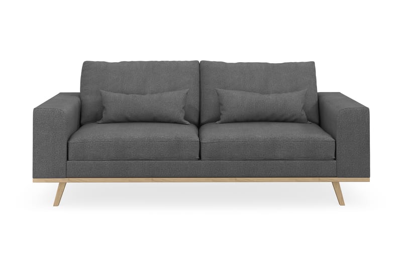 Copenhagen 2-seters Stoffsofa - Mørk grå - Møbler - Sofaer - 2 seter sofa