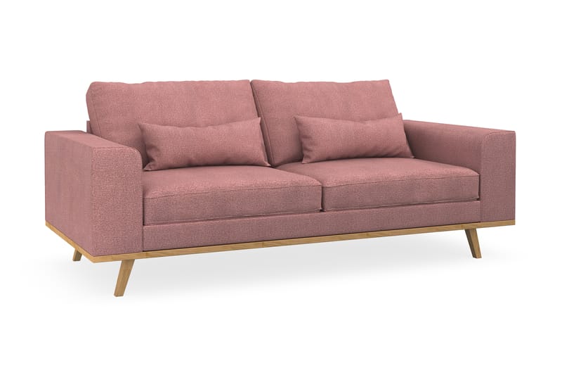Copenhagen 2-seters Stoffsofa - Rosa - Møbler - Sofaer - 2 seter sofa