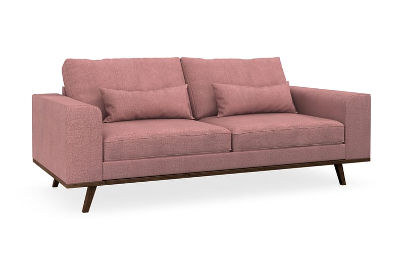 Copenhagen 2-seters Stoffsofa - Rosa - Møbler - Sofaer - 2 seter sofa