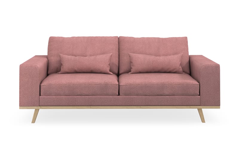 Copenhagen 2-seters Stoffsofa - Rosa - Møbler - Sofaer - 2 seter sofa