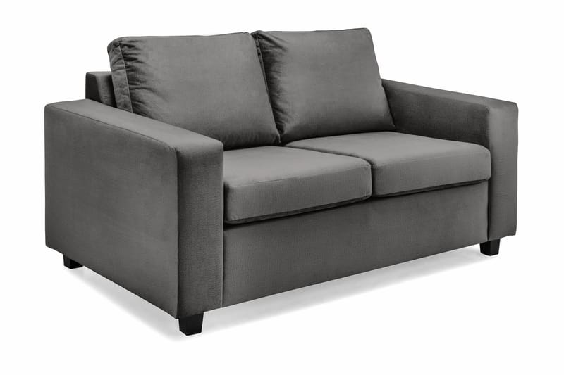 Crazy 2-seters Fløyelssofa - Mørk grå - Møbler - Sofaer - 2 seter sofa