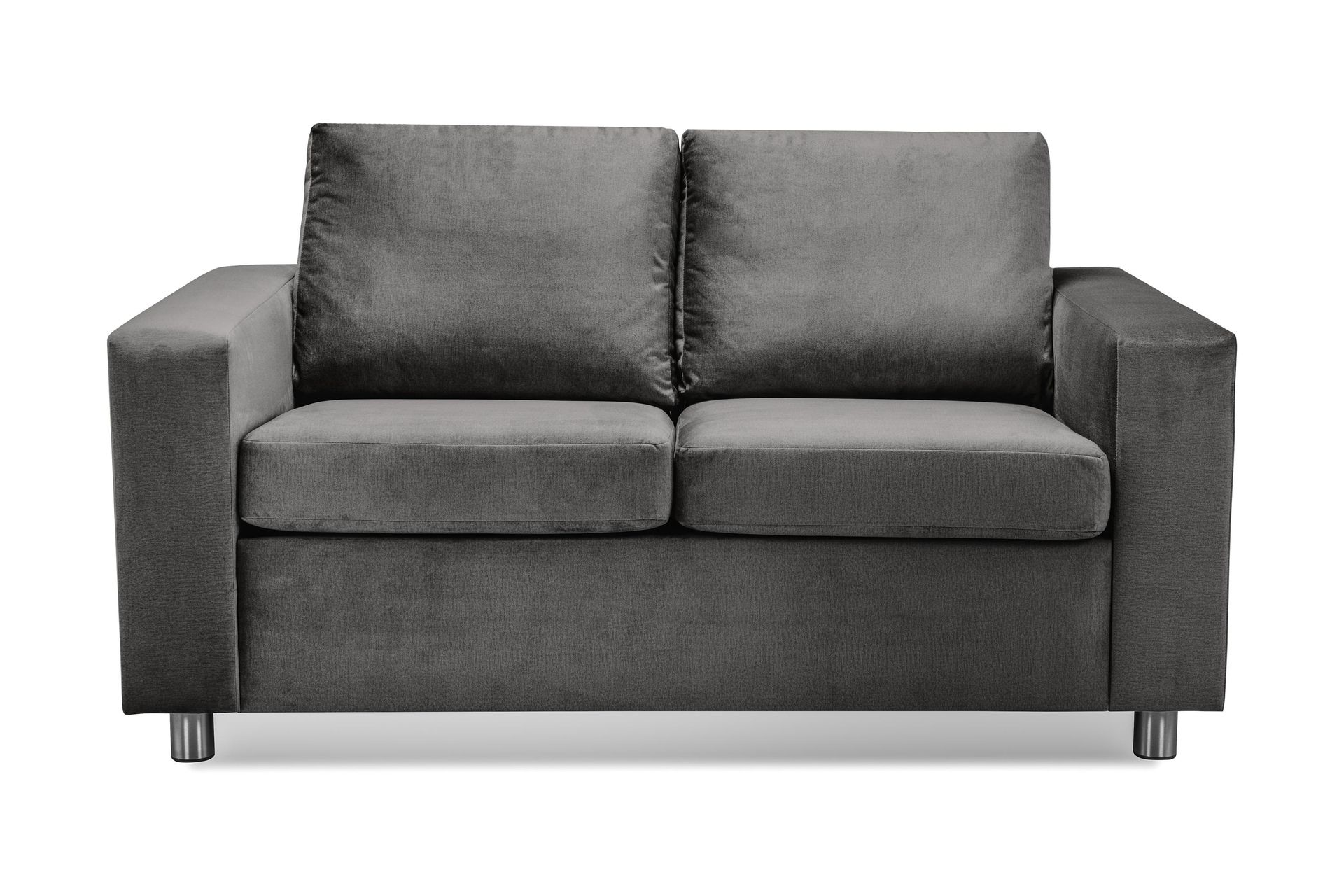 Crazy 2-seters Fløyelssofa - Mørk grå - Møbler - Sofaer - Fløyel sofaer