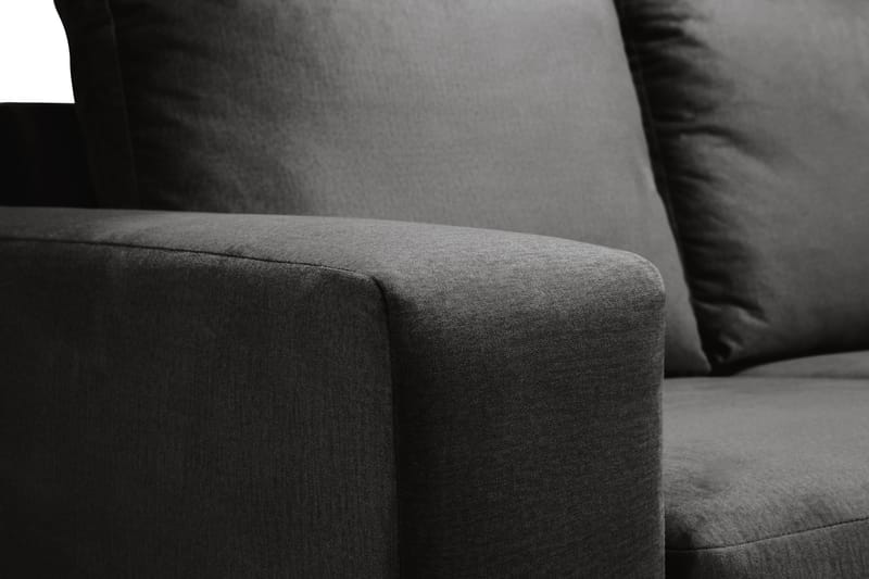 Crazy 2-seters Fløyelssofa - Mørk grå - Møbler - Sofaer - 2 seter sofa