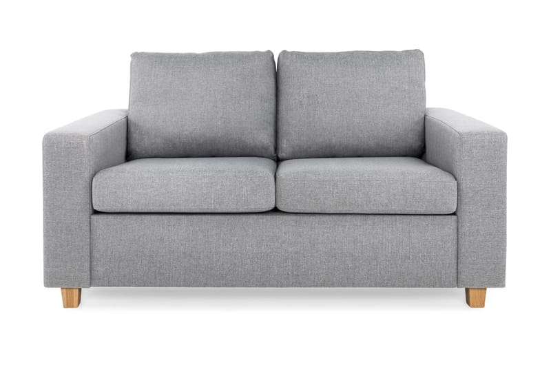 Crazy 2-seters Stoffsofa, Grå