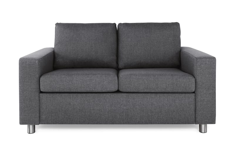 Crazy Sofagruppe 2-seter Sofa + Lenestol i Stoff - Mørk grå - Møbler - Sofaer - 2 seter sofa