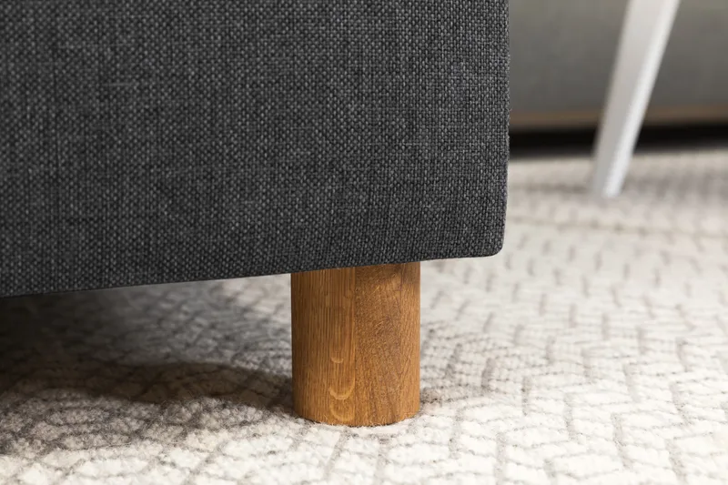 Crazy Sofagruppe 2-seter Sofa + Lenestol i Stoff - Mørk grå - Møbler - Sofaer - 2 seter sofa