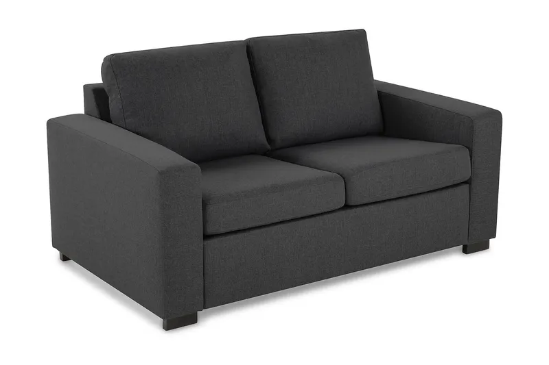 Crazy Sofagruppe 2-seter Sofa + Lenestol i Stoff - Mørk grå - Møbler - Sofaer - 2 seter sofa