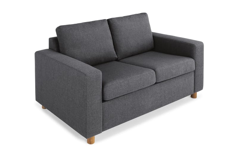 Crazy Sofagruppe 2-seter Sofa + Lenestol i Stoff - Mørk grå - Møbler - Sofaer - 2 seter sofa