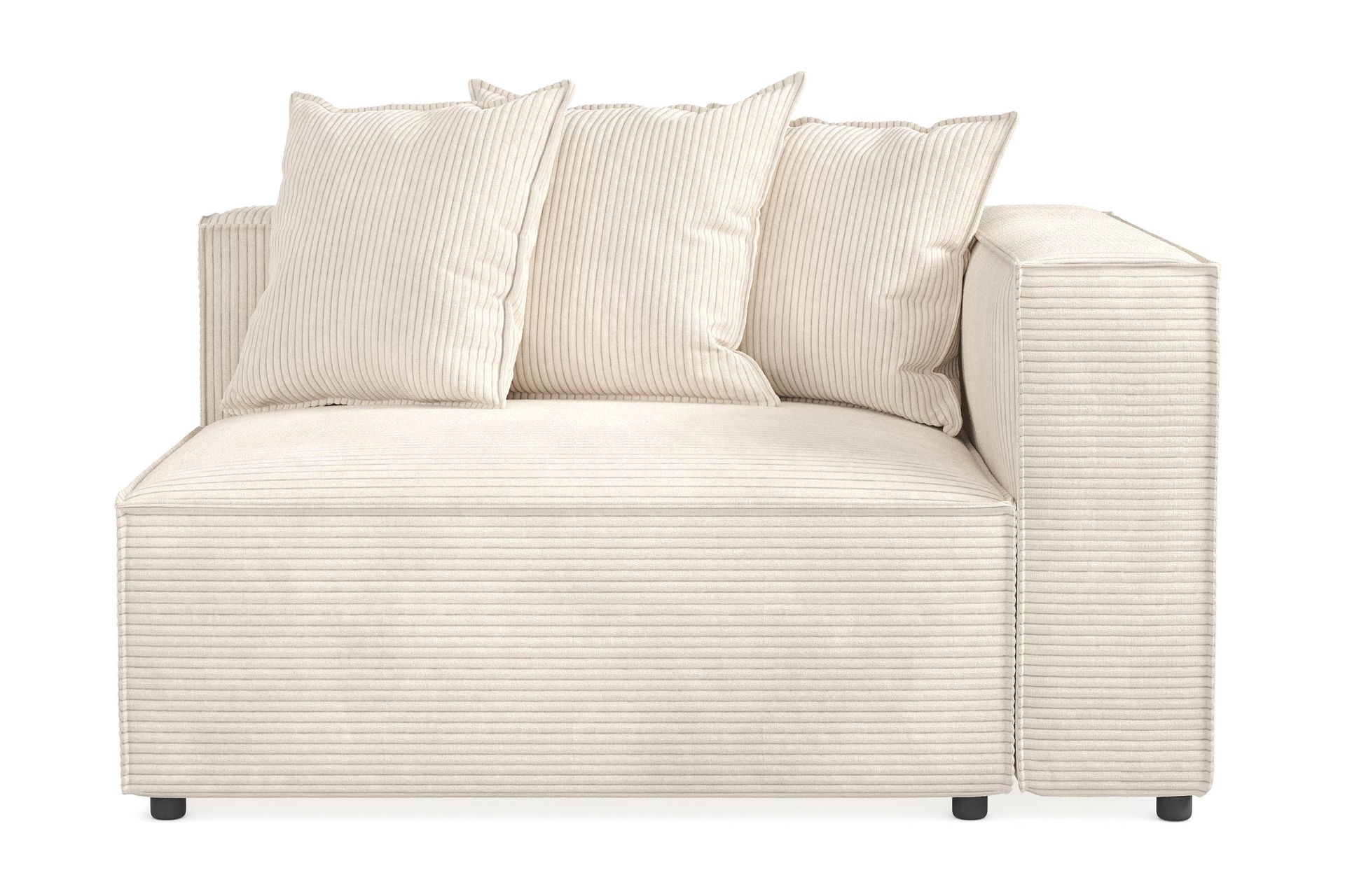 Cubo 2-seters Høyremodul i Manchester 120 cm bred - Beige - Møbler - Sofaer - 2 seter sofa