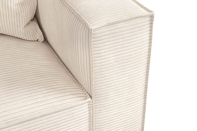 Cubo 2-seters Høyremodul i Manchester 120 cm bred - Beige - Møbler - Sofaer - 2 seter sofa