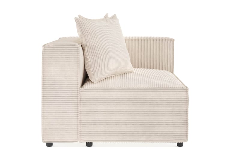Cubo 2-seters Høyremodul i Manchester 120 cm bred - Beige - Møbler - Sofaer - 2 seter sofa