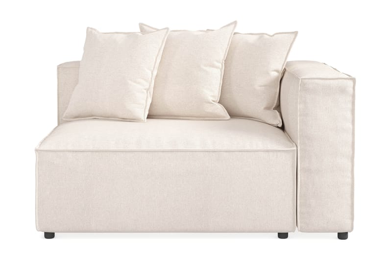 Cubo 2-seters Høyremodul i Stoff 120 cm bred - Beige - Møbler - Sofaer - 2 seter sofa
