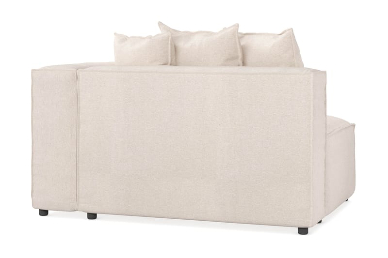 Cubo 2-seters Høyremodul i Stoff 120 cm bred - Beige - Møbler - Sofaer - Modulsofaer - Øvrige moduler for modulsofa
