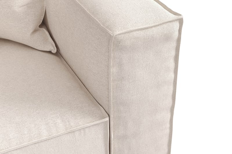 Cubo 2-seters Høyremodul i Stoff 120 cm bred - Beige - Møbler - Sofaer - Modulsofaer - Øvrige moduler for modulsofa