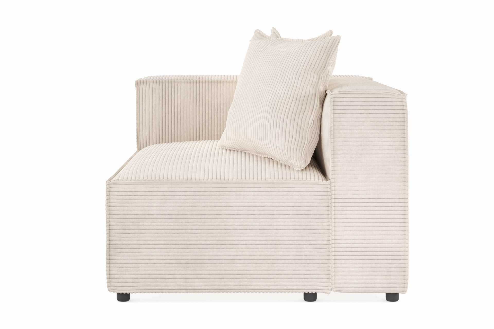 Cubo 2-seters Venstremodul i Manchester 120 cm bred - Beige - Møbler - Sofaer - 2 seter sofa