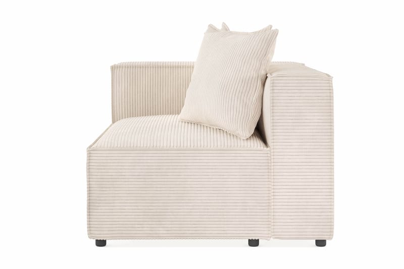 Cubo 2-seters Venstremodul i Manchester 120 cm bred - Beige - Møbler - Sofaer - 2 seter sofa