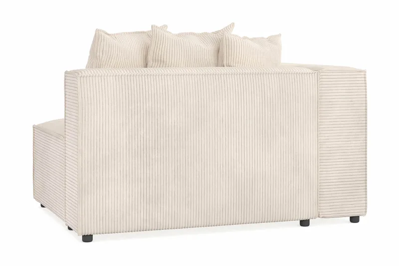 Cubo 2-seters Venstremodul i Manchester 120 cm bred - Beige - Møbler - Sofaer - Modulsofaer - Øvrige moduler for modulsofa