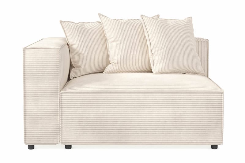 Cubo 2-seters Venstremodul i Manchester 120 cm bred, Beige