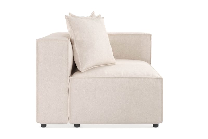 Cubo Høyremodul 120 cm - Beige - 2 seter sofa