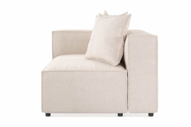 Cubo Venstremodul 120 cm - Beige - 2 seter sofa