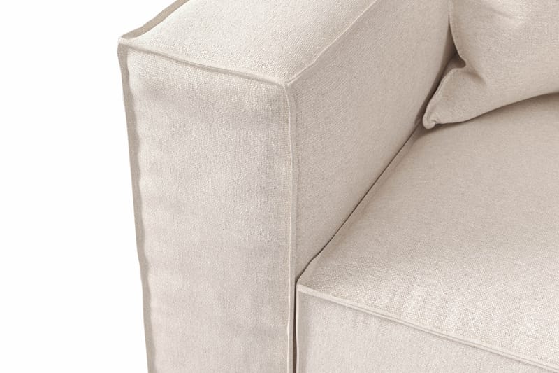 Cubo Venstremodul 120 cm - Beige - 2 seter sofa