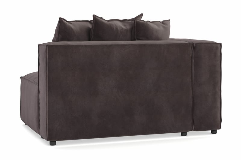 Cubo Venstremodul 120 cm - Grå - 2 seter sofa